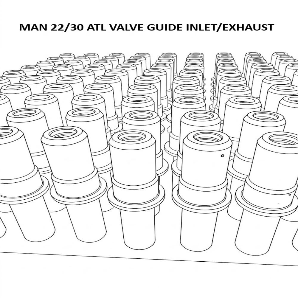 MAN 22/30 ATL Valve Guide Inlet/Exhaust