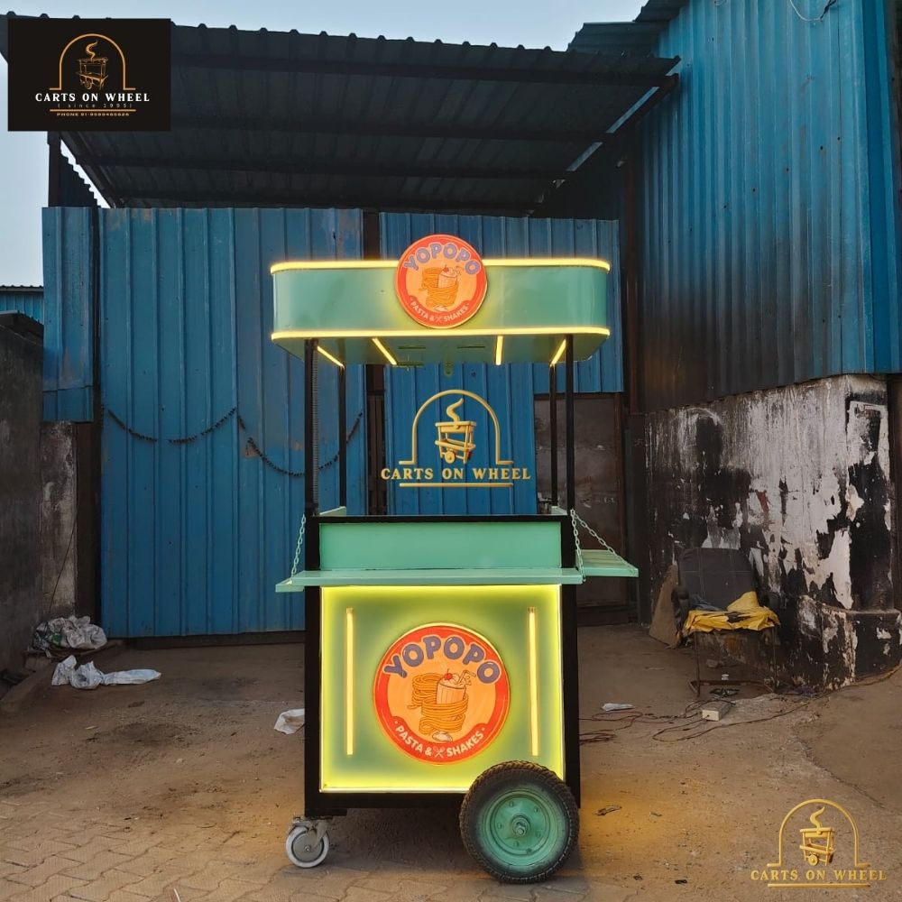 Yopopo Push Cart By Cartsonwheel - Application: Commercial