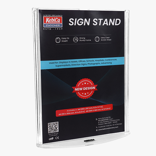 APPOINTMENT STAND A4 PILLER