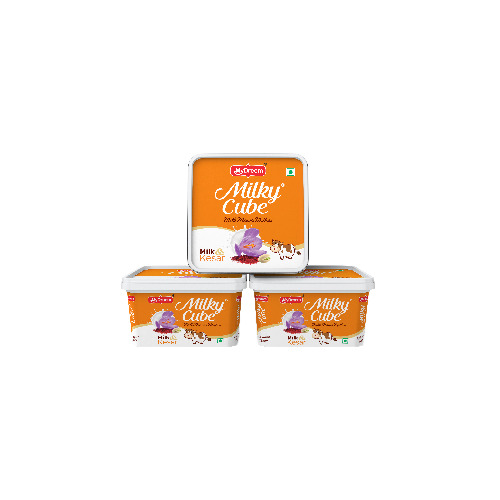 Milky Cube Kesar Container