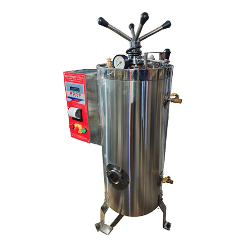 Semi-fully Automatic Vertical Autoclave - Chamber Size: 22 Litre