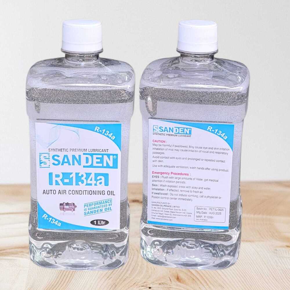 SANDEN 134A PREMIUM  OIL PACKING AVAILABLE 250ML,500ML AND 1LTR