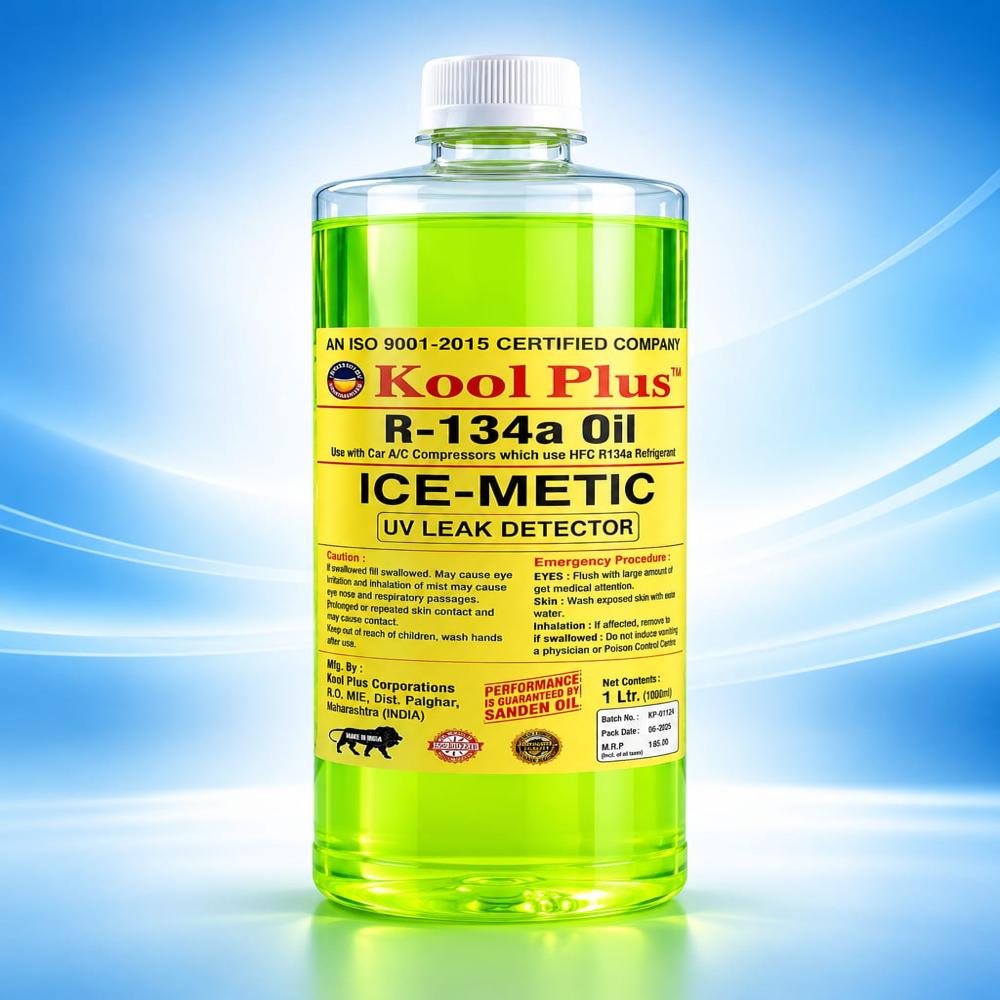Car Ac Compressor Oil - Ash %: Less Than 0.01%