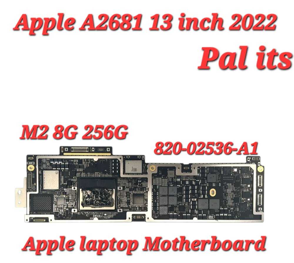 Apple A2681 13-inch 2022 Laptop Motherboard