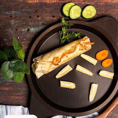 8 Inch Cast Iron Shallow Fry Pan