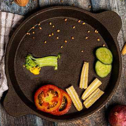 10 Inch Cast Iron Shallow Fry Pan