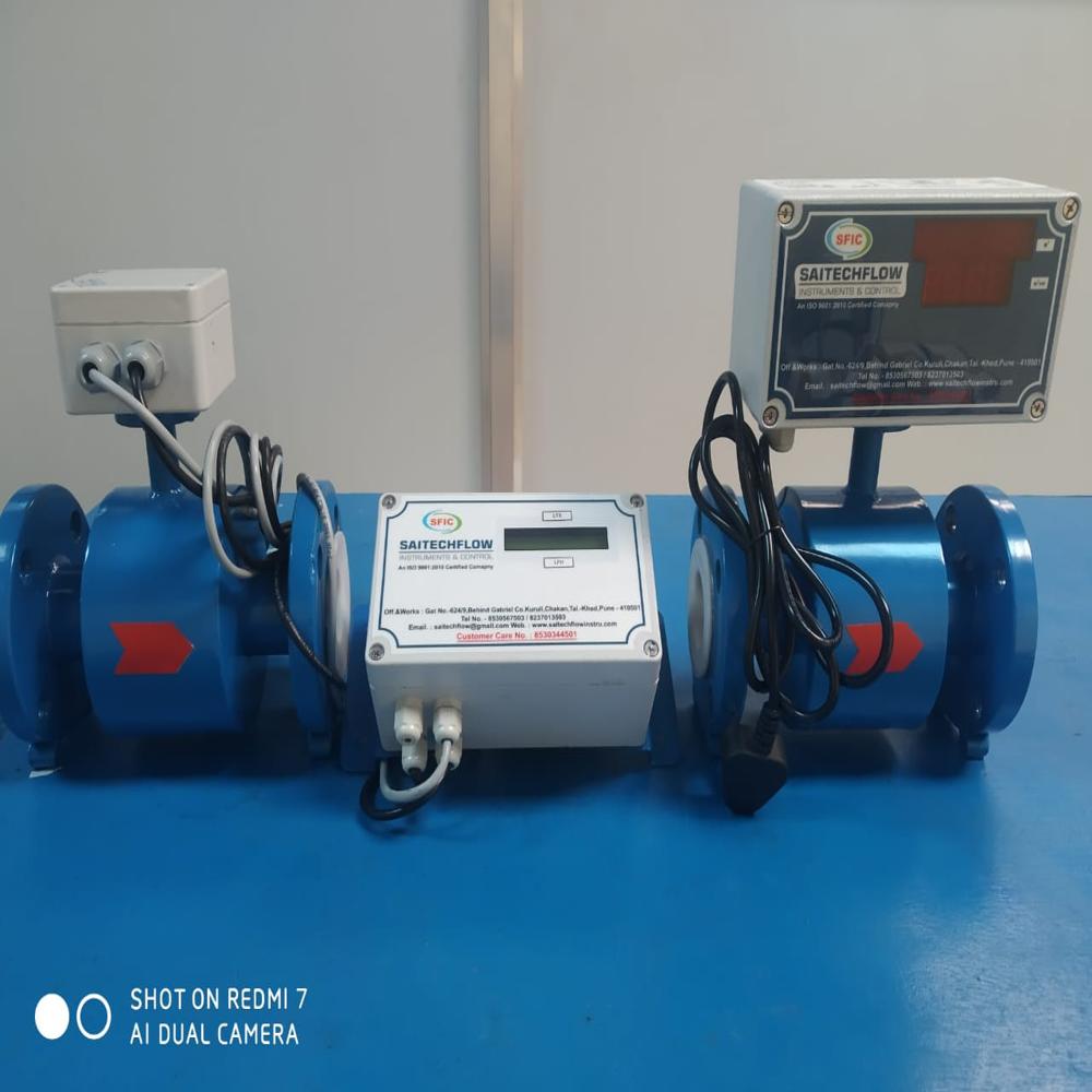 Etp Electromagnetic Flow Meter - Hastelloy C Electrode Material | Digital Display, High Accuracy 0.5% - 1%, 4-20 Ma Output, 230v Ac Power Supply
