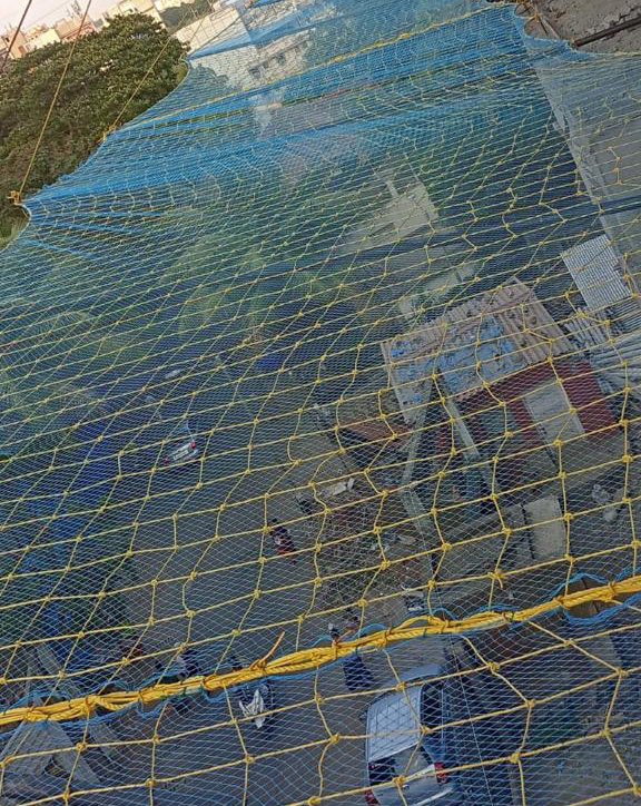 2 Layer HDPE Horizontal Safety Net