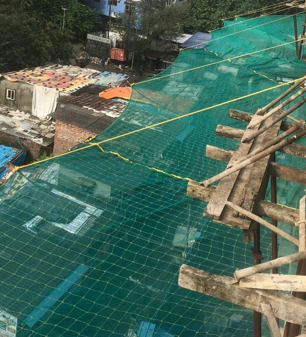 3 Layer Monofilament Horizontal Safety Net