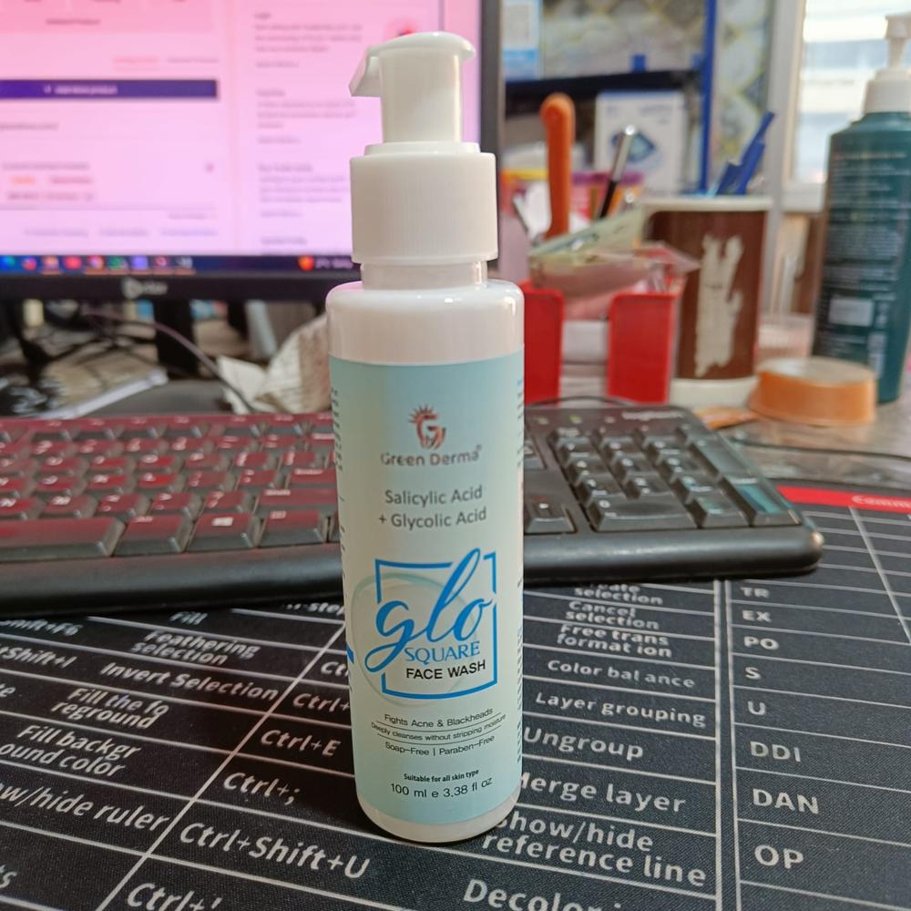 GREEN DERMA FACE WASH