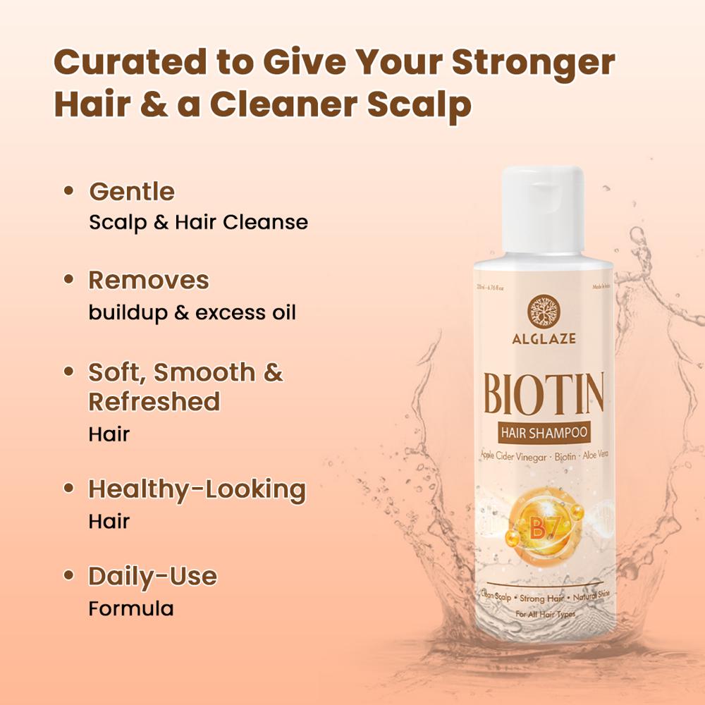 Alglaze Biotin Hair Shampoo