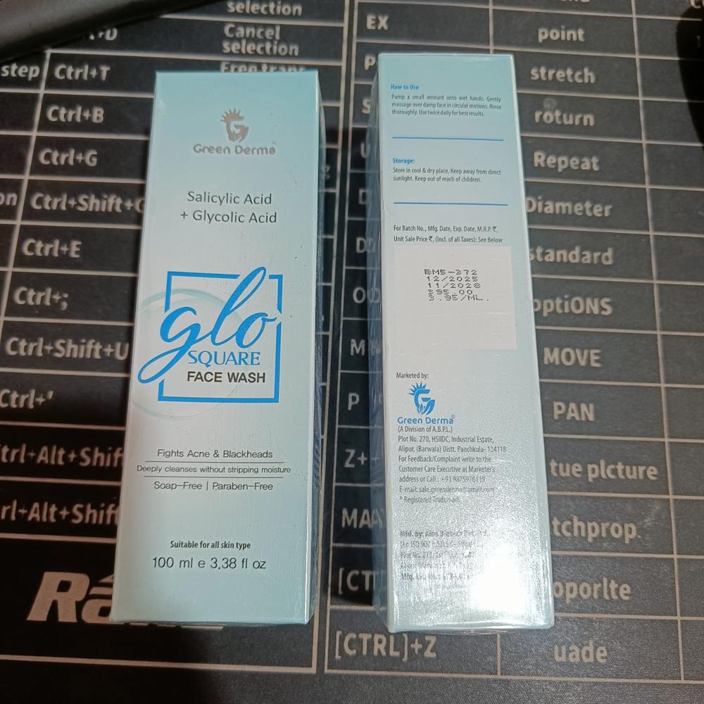 GREEN DERMA FACE WASH