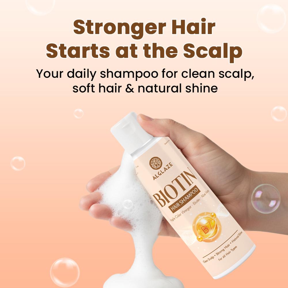 Alglaze Biotin Hair Shampoo