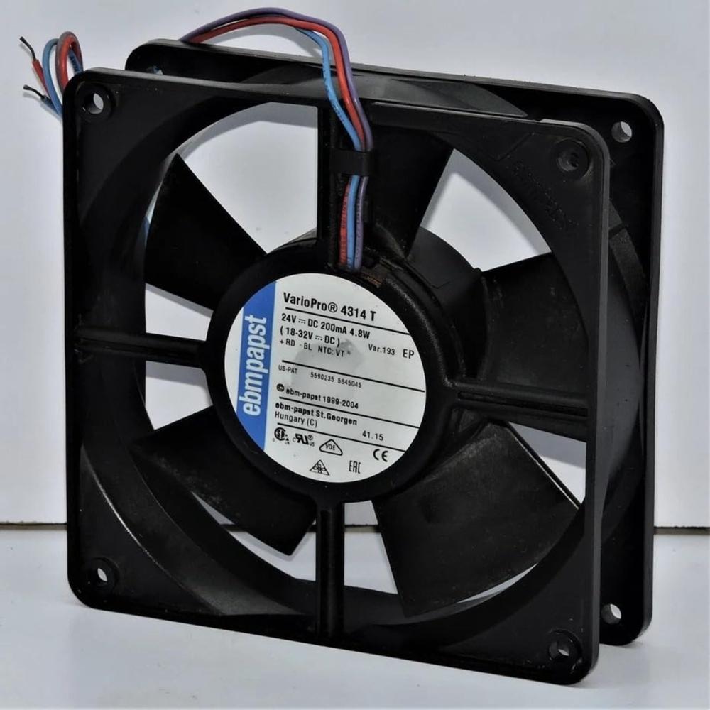ebmpapst 4314 T Axial Fan 24V-200mA 4.8W DC Brushless Air Cooling Fan 2800 RPM 12032mm 3Wire 