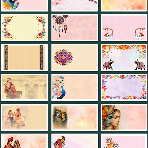 Economy Shagun Envelopes - Color: Multicolor