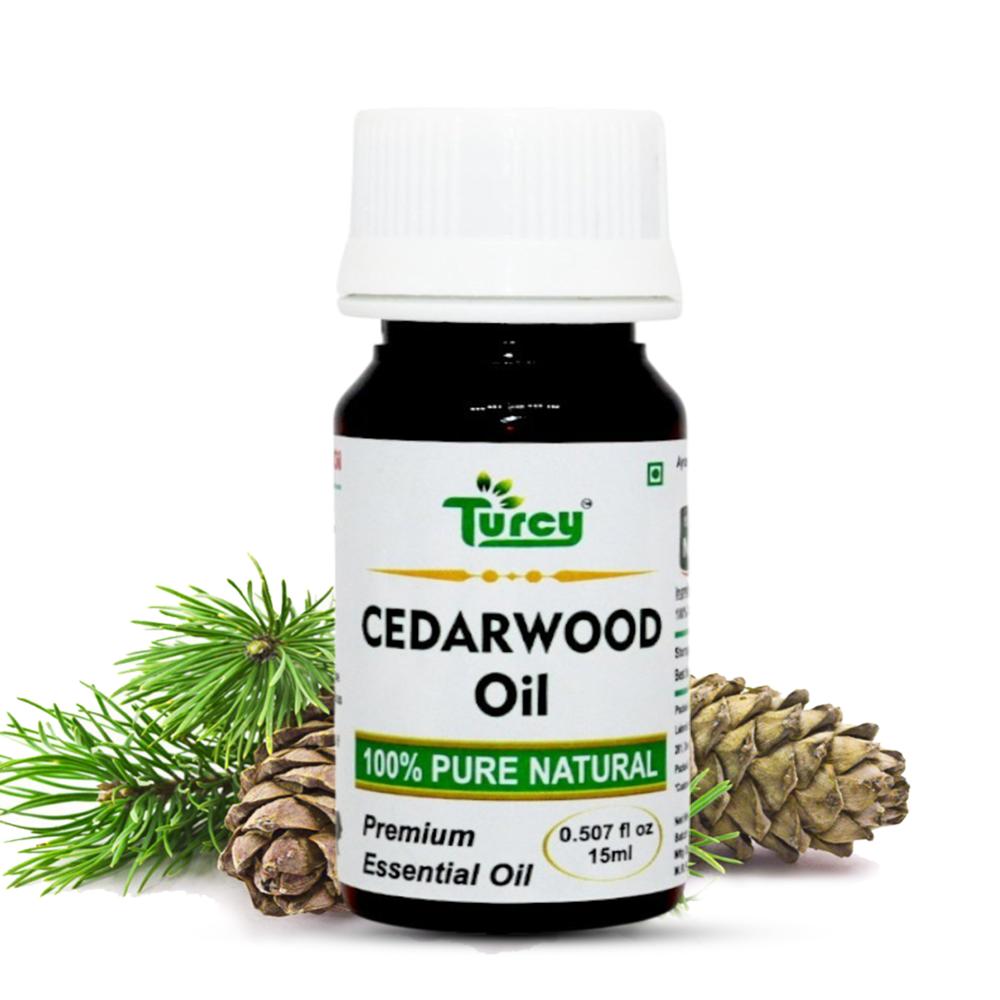 Turcy Cedarwood Essential Oil | Pure & Natural | Hair Growth & Skin Care(15ML)