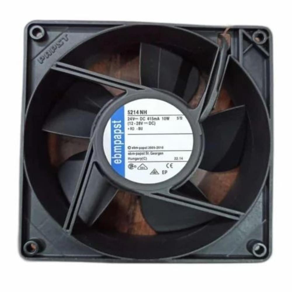 EBMPAPST 5214 NH 24V DC 10W 12738mm Ball Bearing Industrial Axial Cooling Fan (METAL)