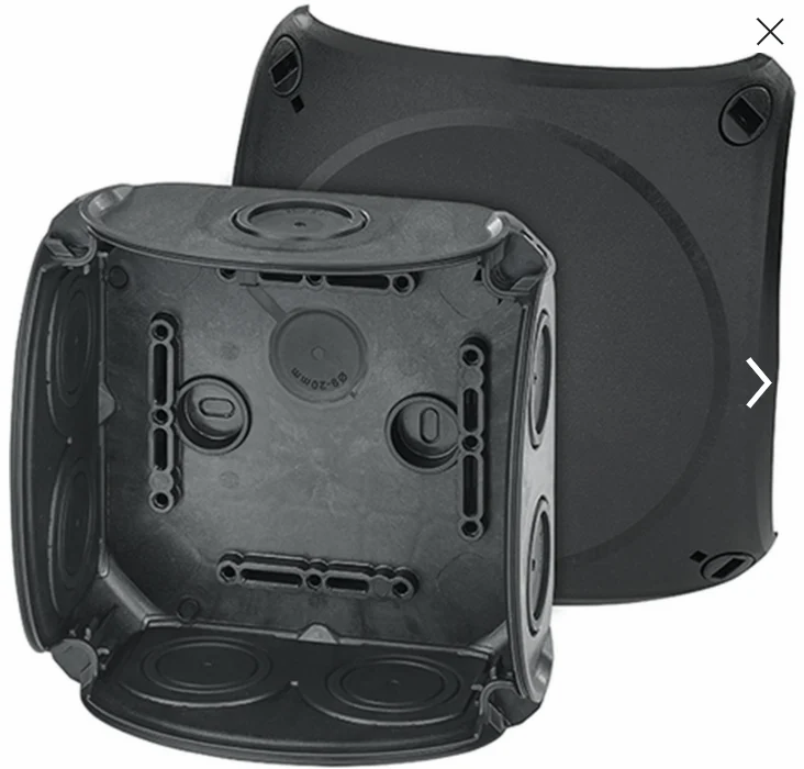 Cable Junction Boxes IP 66/67/69 (Black)