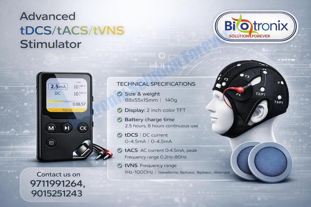 Clinical TDCS TPCS TACS TVNS Neuro Rehabilitation Machine