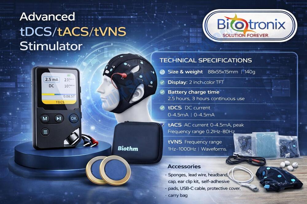 Clinical TDCS TPCS TACS TVNS Neuro Rehabilitation Machine