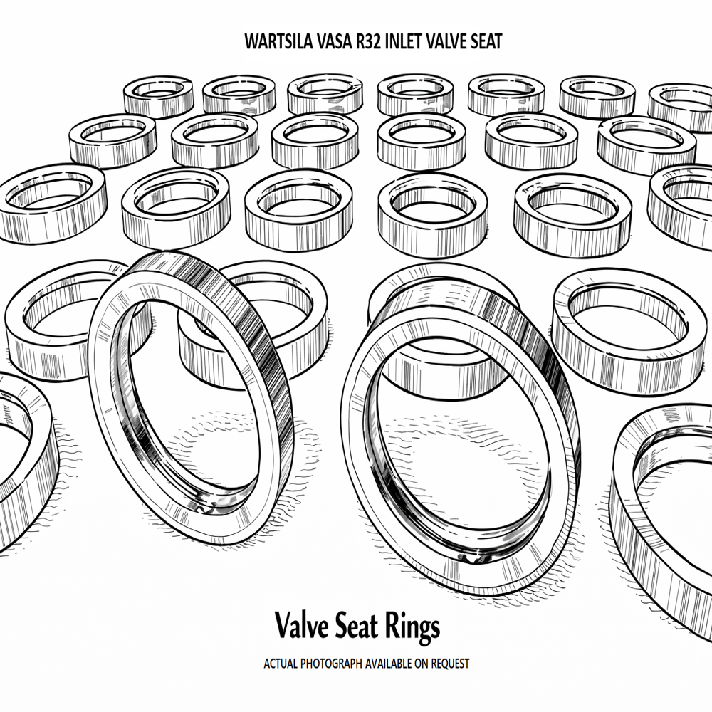 WARTSILA VASA R32 Inlet Valve Seat 