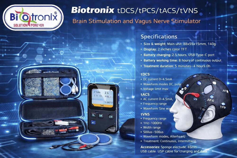 Four In One Brain And Vagus Stimulation Therapy Device at 5250.00 INR ...