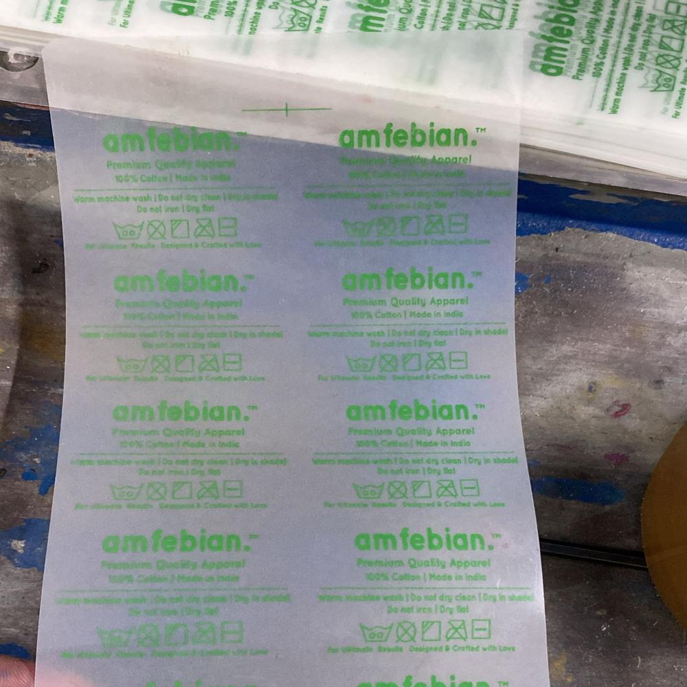 75mm Heat Transfer Labels