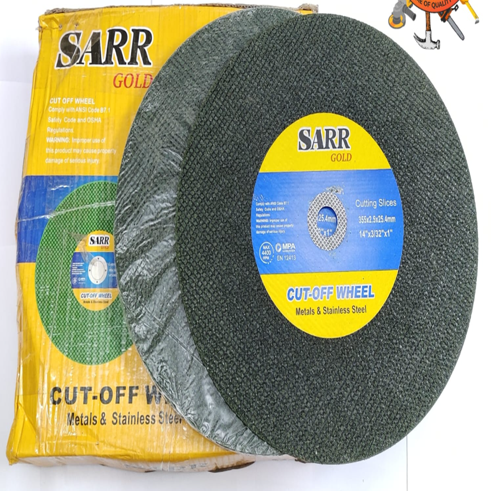 Cut Off Wheel 14Inch - Color: Green
