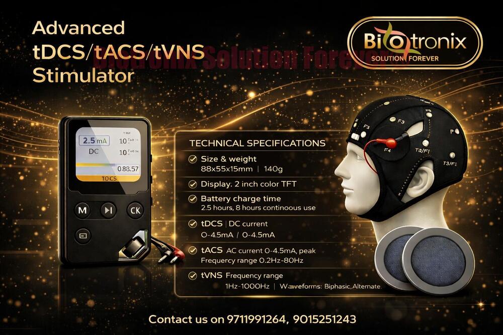 Multi Function Brainwave And Vagus Stimulator Machine