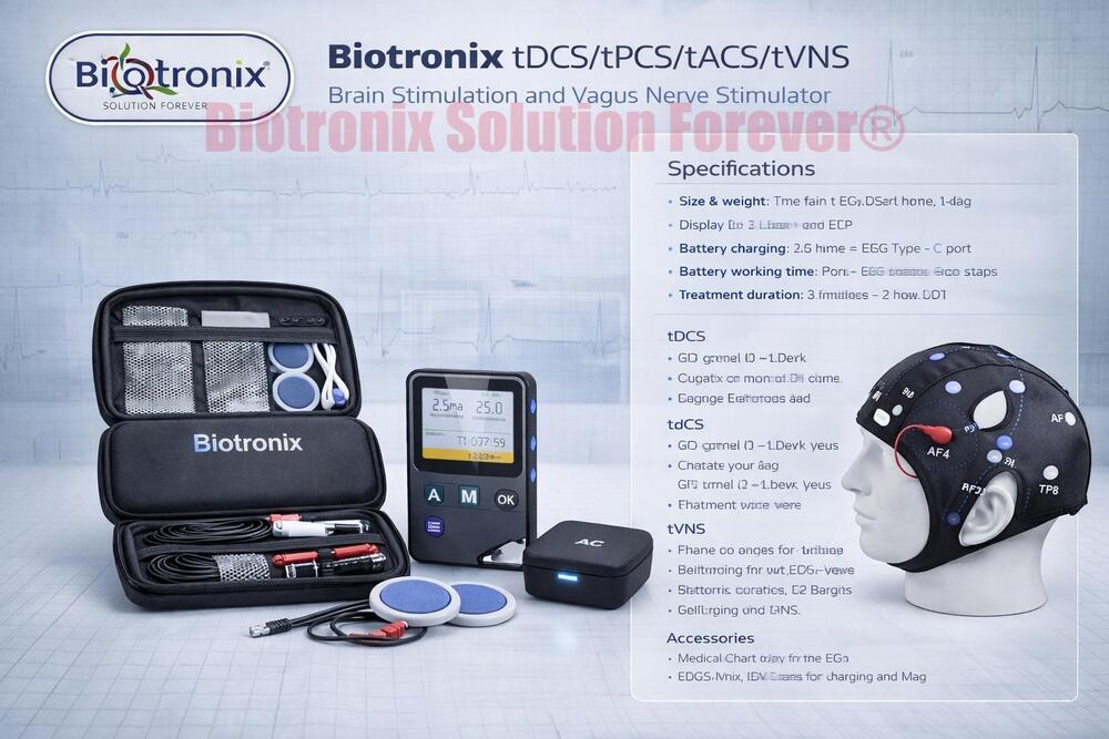 Digital Transcranial And Vagus Nerve Therapy Device