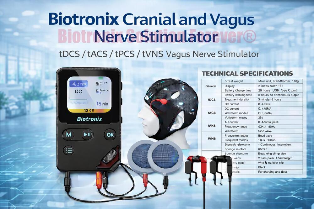 Digital Transcranial And Vagus Nerve Therapy Device