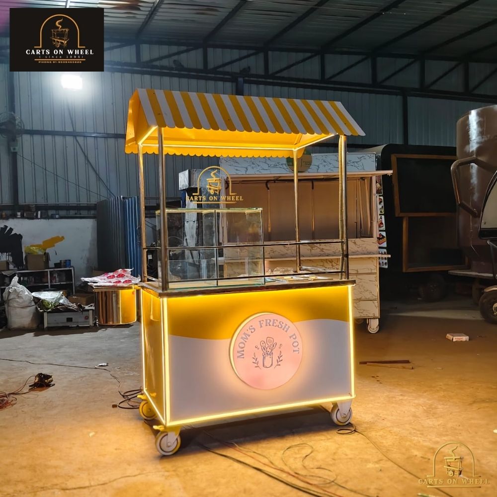 Mom's Fresh Pot  cart by carts on wheel