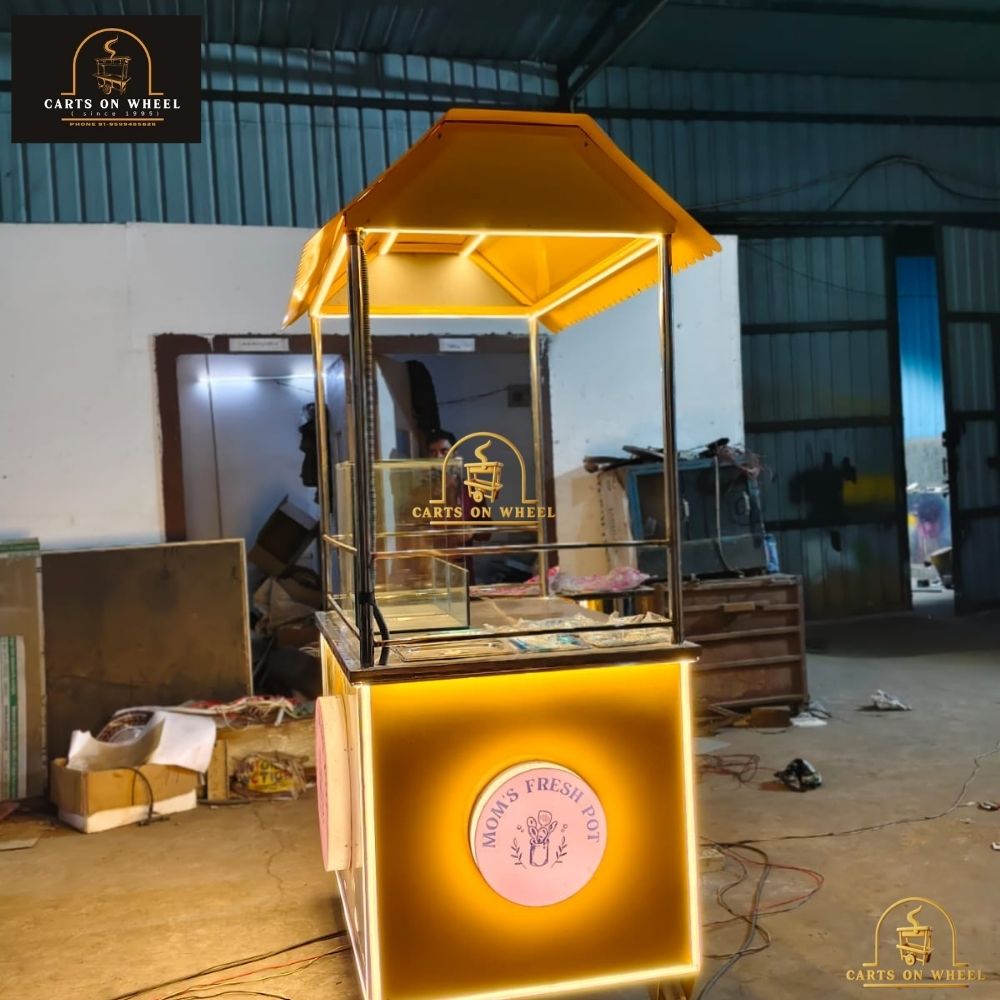 Mom's Fresh Pot  cart by carts on wheel