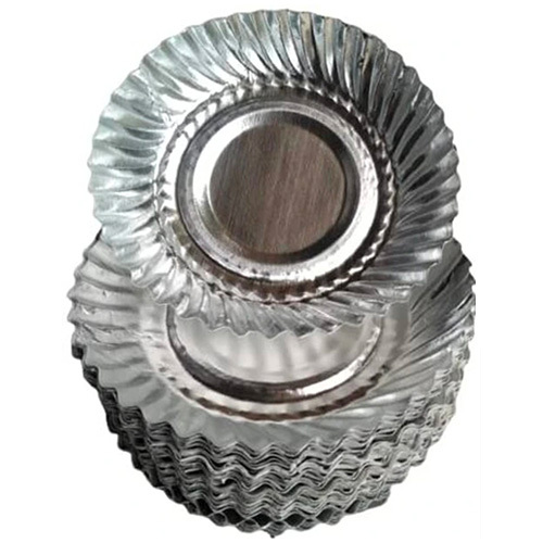 180gsm Silver Foil Disposable Paper Plates