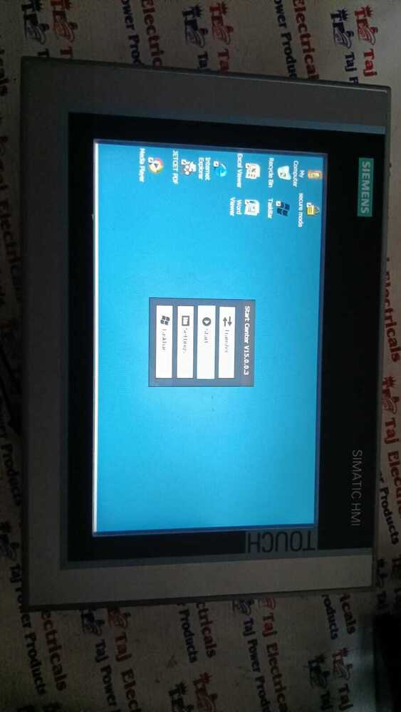 SIEMENS 6AV2 124-0JC01-0AX0 HMI