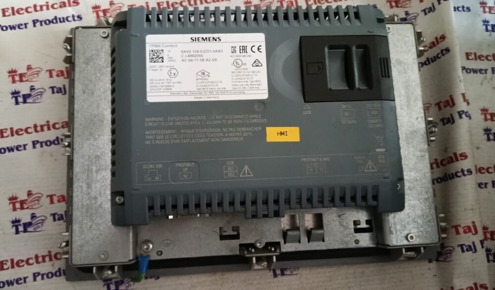 SIEMENS 6AV2 124-0JC01-0AX0 HMI