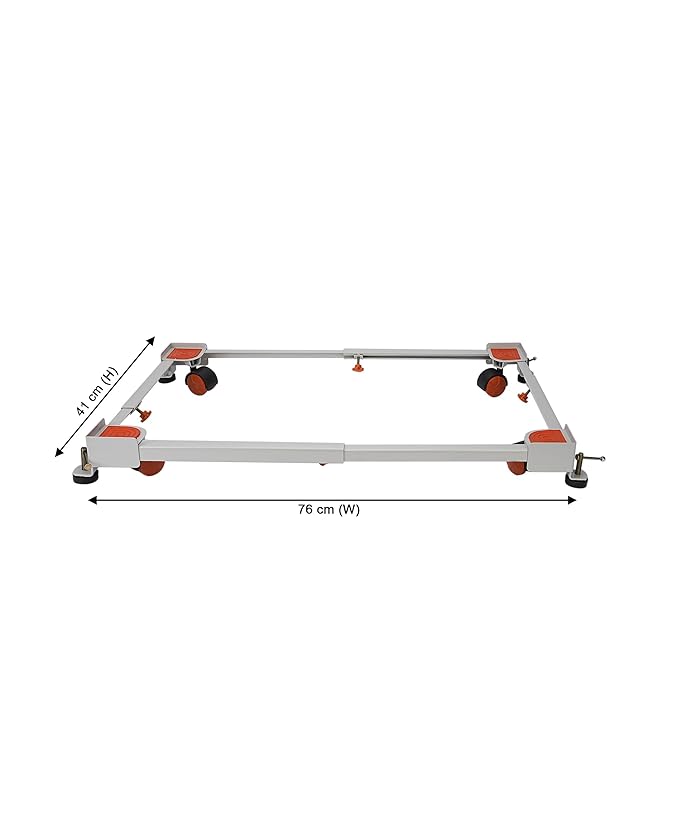 Heavy Duty Washing Machine Moving Trolley with Wheels Model- Ashoka
