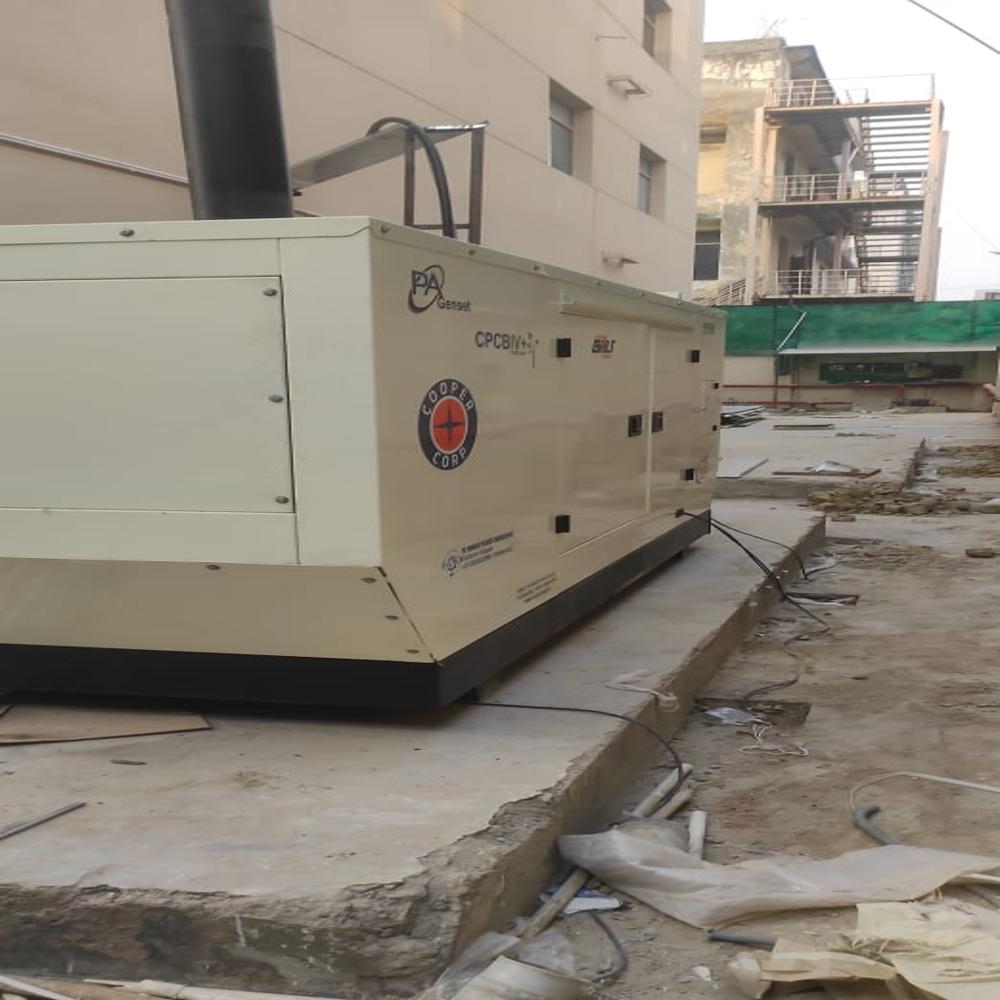 20 Kva Three Phase Cooper Diesel Generator - Color: White