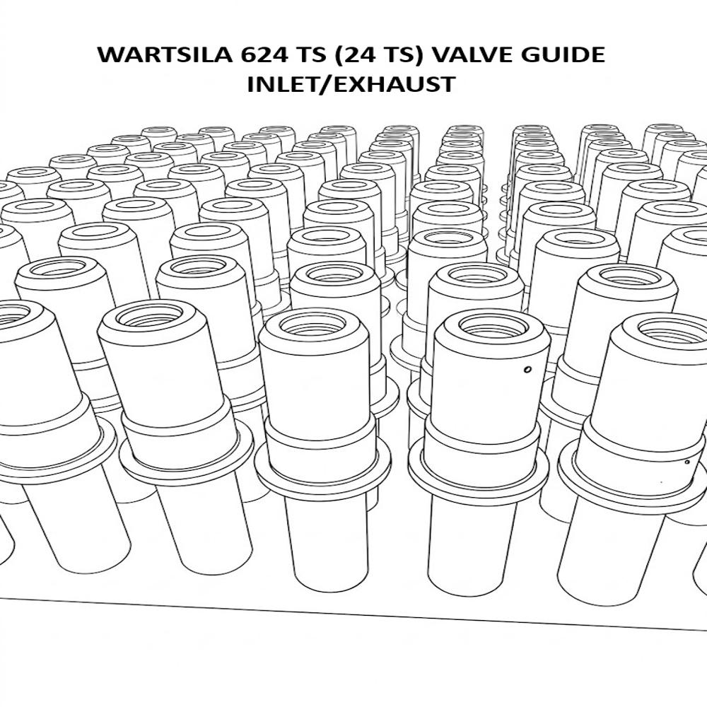WARTSILA 624 TS (24 TS) Valve Guide Inlet/Exhaust
