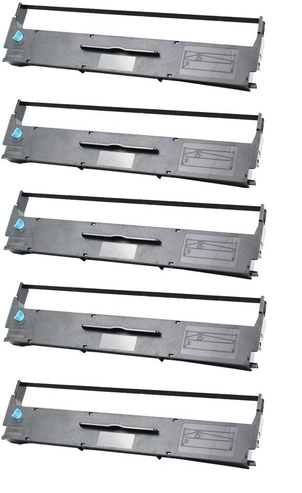 RT LQ310 Ribbon Cartridge Pack of 5pcs Compatible with Passbook Printer Ribbon Dot Matrix (LQ310 5PCS)