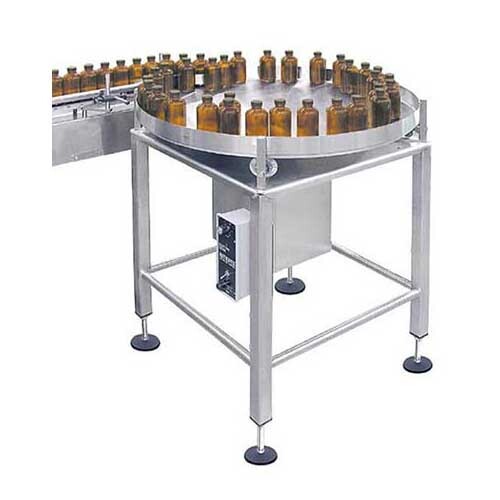 SS304 Turn Table Liquid Filling Machine