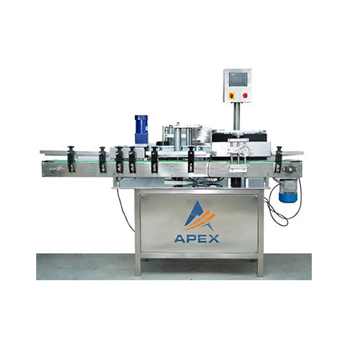 SS Round Bottle Labelling Machine