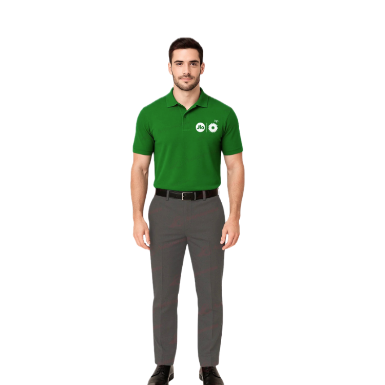 JIOBP Petrol Pump Uniform - T Shirt, Pant, Cap