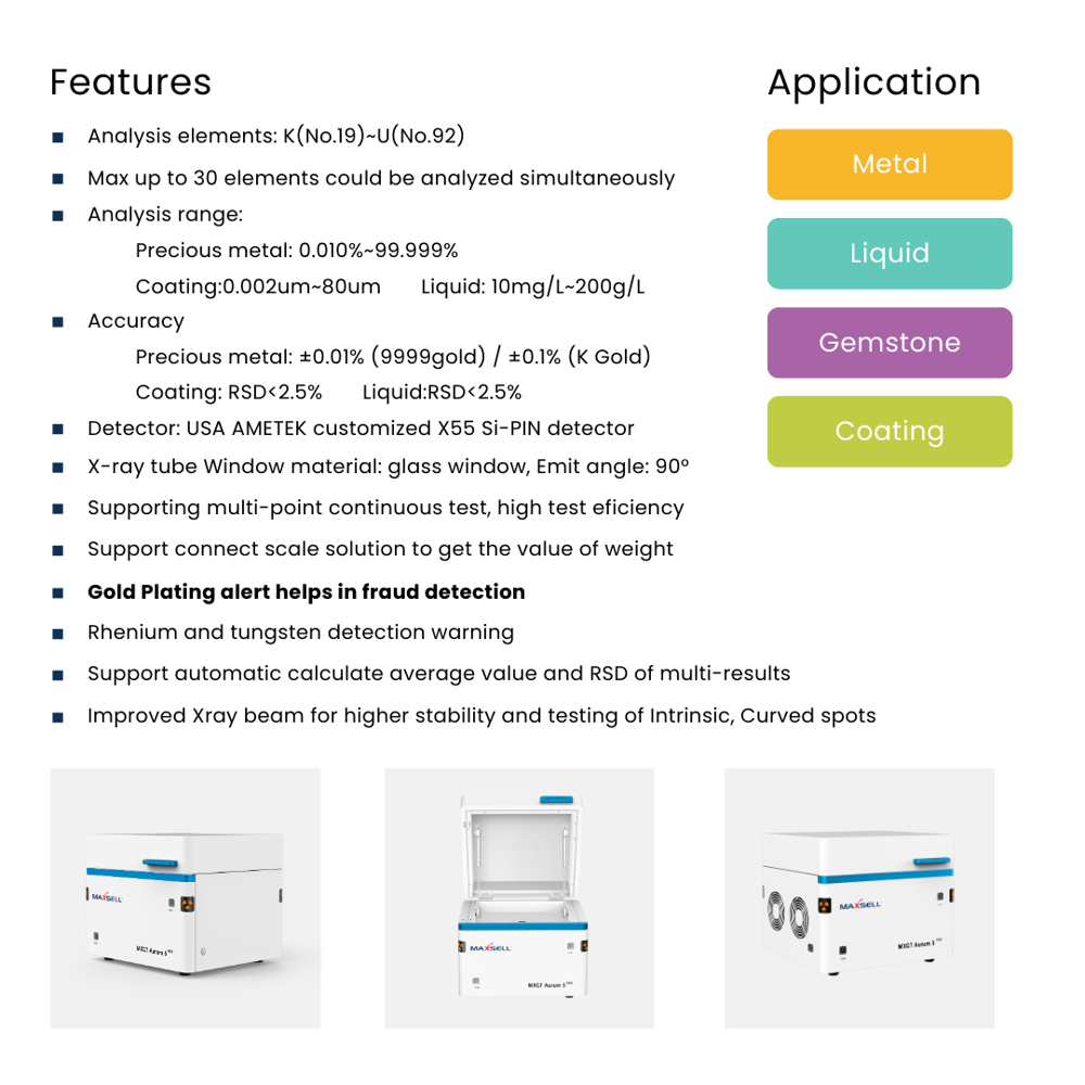 Aurum 5i pro Gold Testing Machine