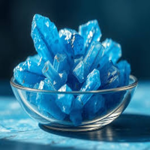 Copper Sulphate - 25% Purity Granules | Blue Crystal Appearance, Industrial Grade, Cas No: 7758-98-7, 2-year Shelf Life