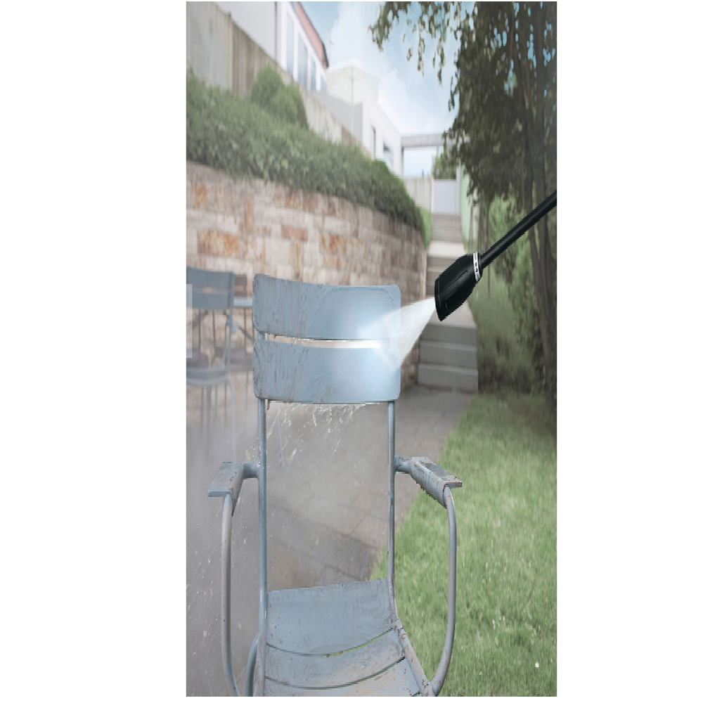 Karcher K3 High Pressure Washer - Metal Construction, Compact Design, Black Finish | 380 L/h Flow Rate, 120 Bar Pressure, Industrial Use