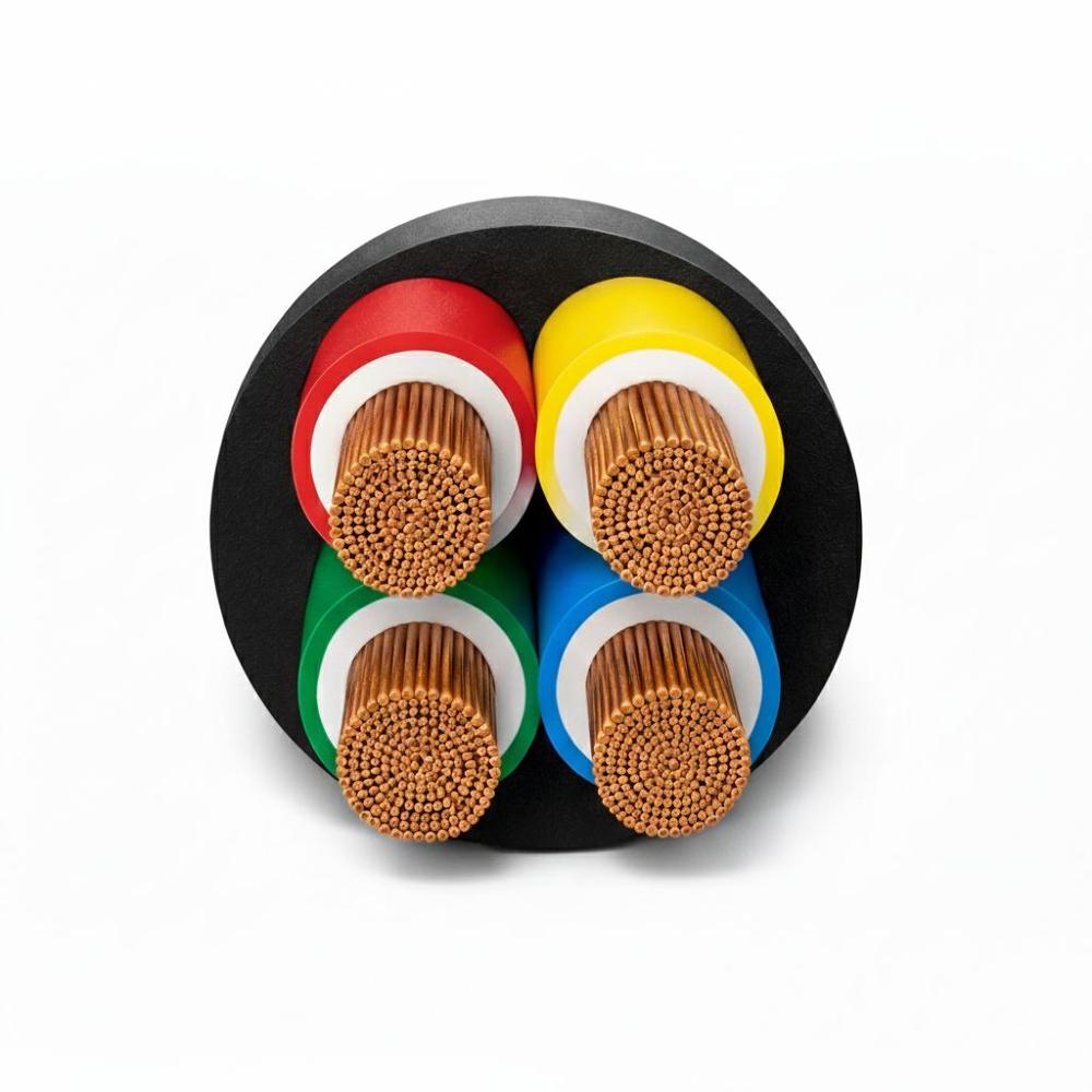 6 SQMM 4 CORE COPPER UNARMOURED LT CABLE