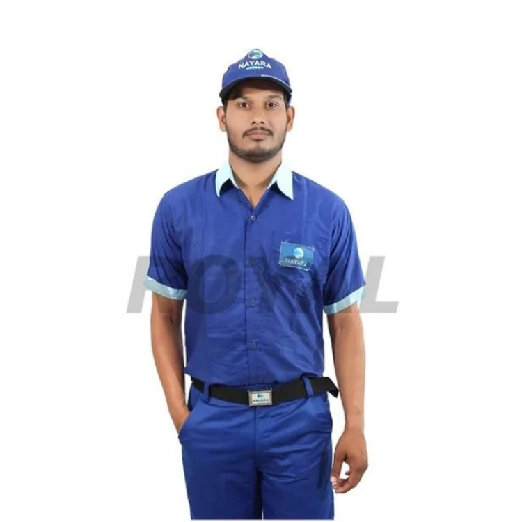 NAYARA Petrol Pump Uniform (Half Shirt - Pant - Cap)