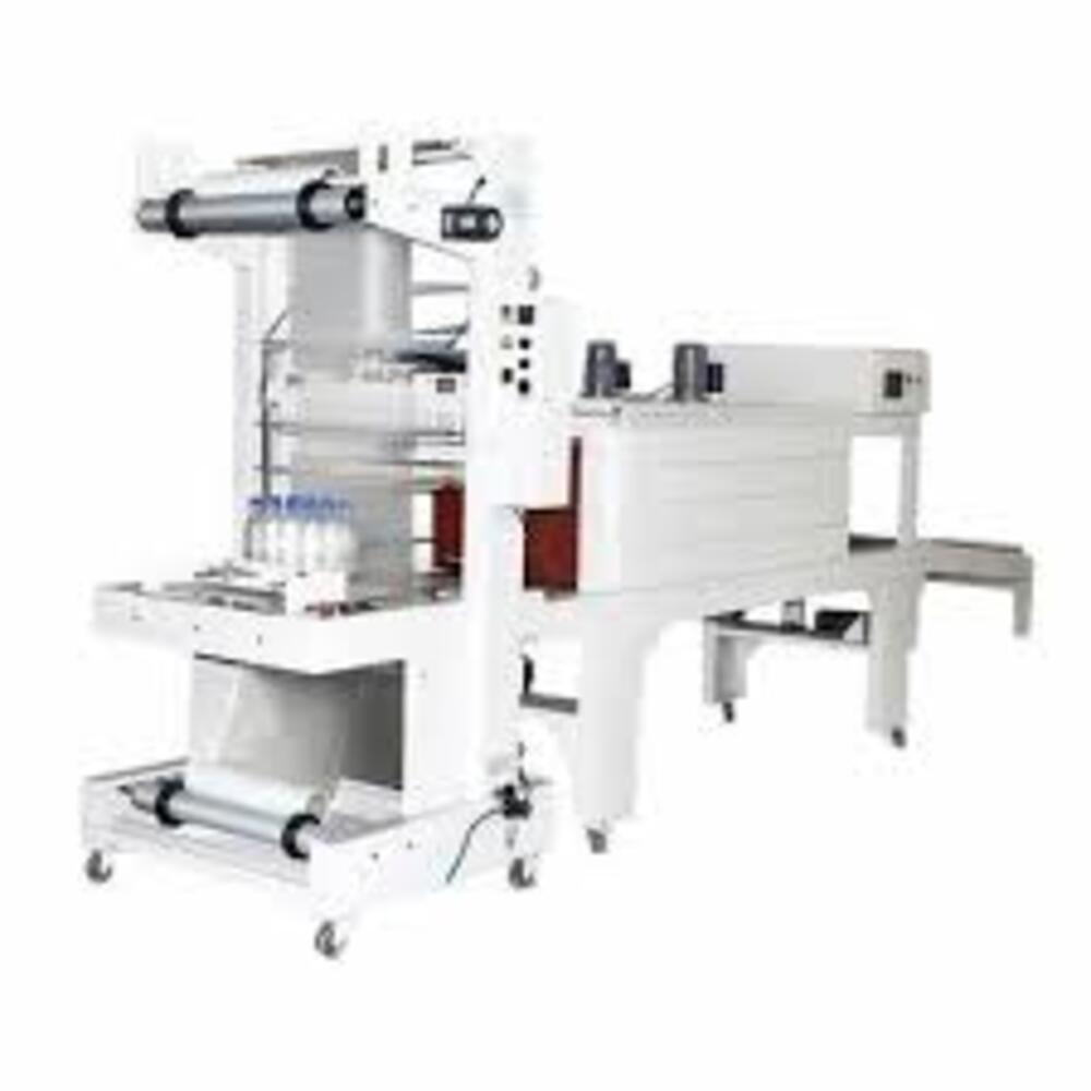 Mild Steel Web Sealer With Shrink Machine