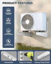 Unibox Split AC ODU Wall Mount bracket 18inch